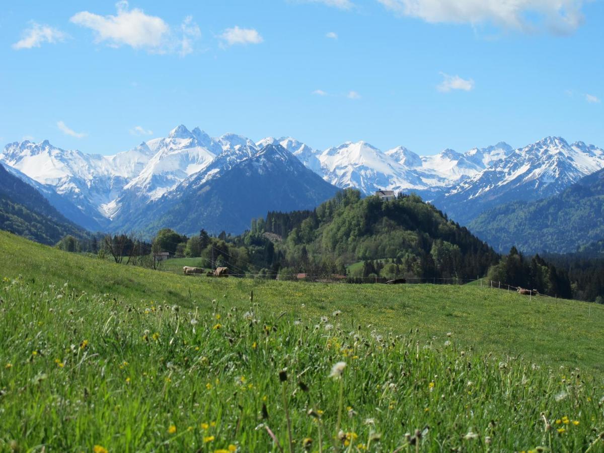 Hornblick Fewo- Ab Mai Freie Fahrt Mit Bergbahnen Оберстдорф Екстер'єр фото